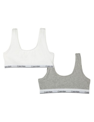 Set corpiño Calvin Klein de algodón para niña Set corpiño Calvin Klein de algodón para niña