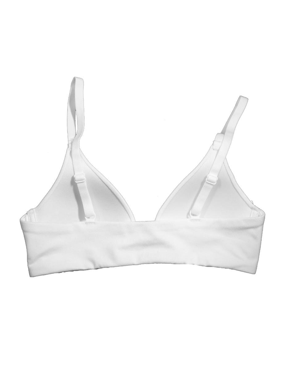Brassiere plunge con copa para niña