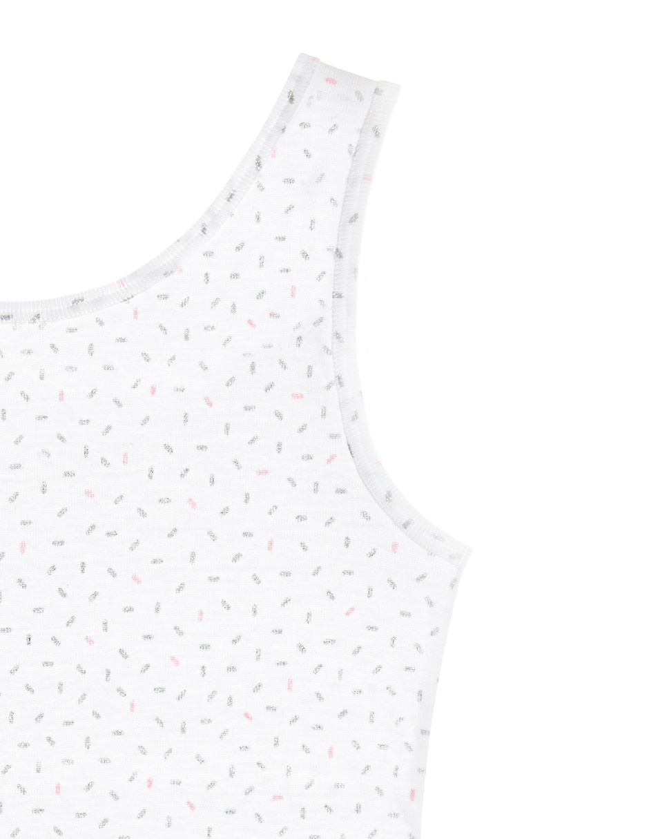 Camiseta cuello redondo para niña 4