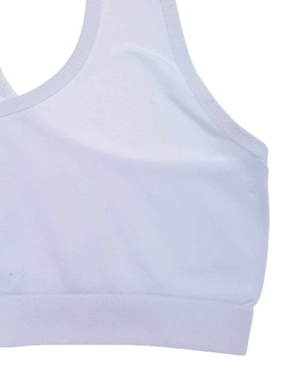 Set top deportivo Punto Blanco para entrenamiento niña