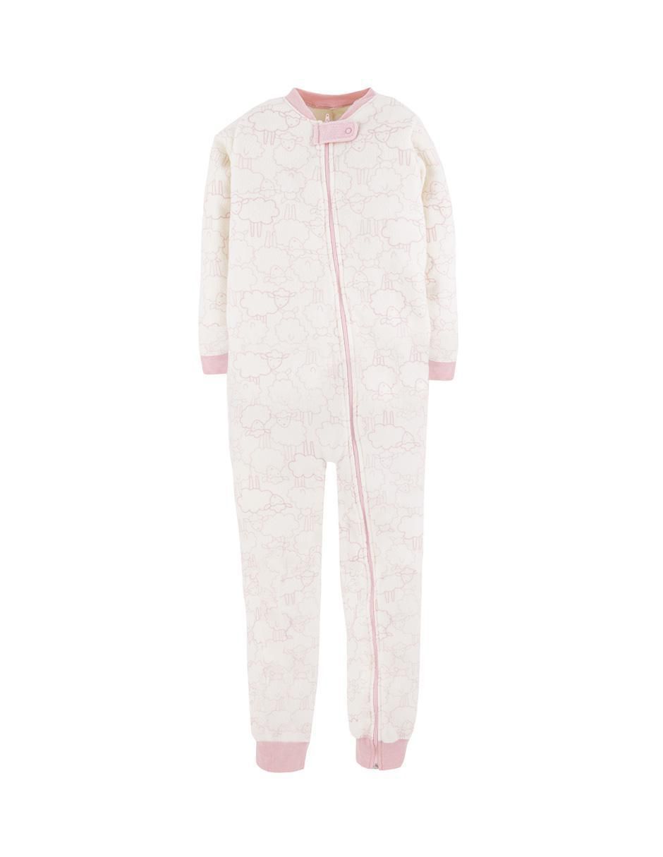 Mameluco de polar fleece para niña