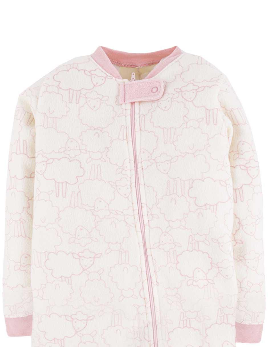 Mameluco de polar fleece para niña
