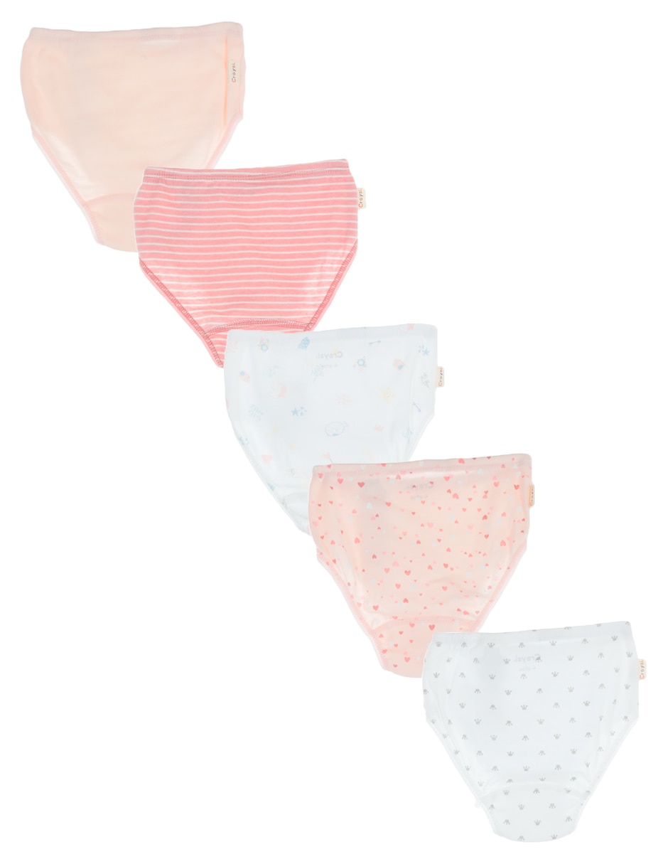 Set panty Baby algodón para niña 2