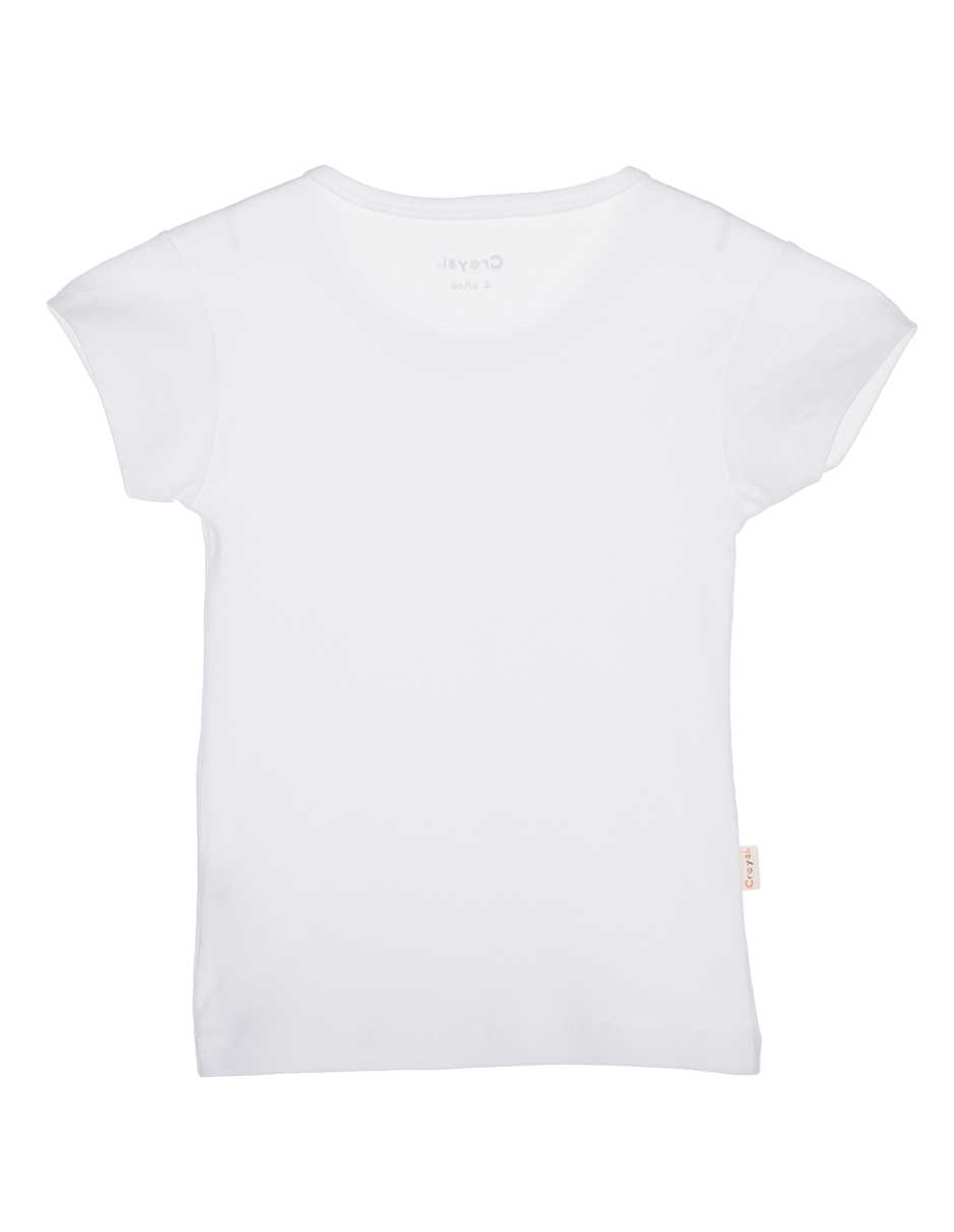 Camiseta cuello redondo Baby para niña 2