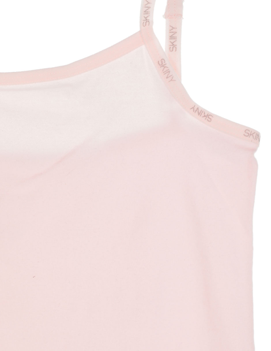 Set camiseta cuello redondo Skiny para niña