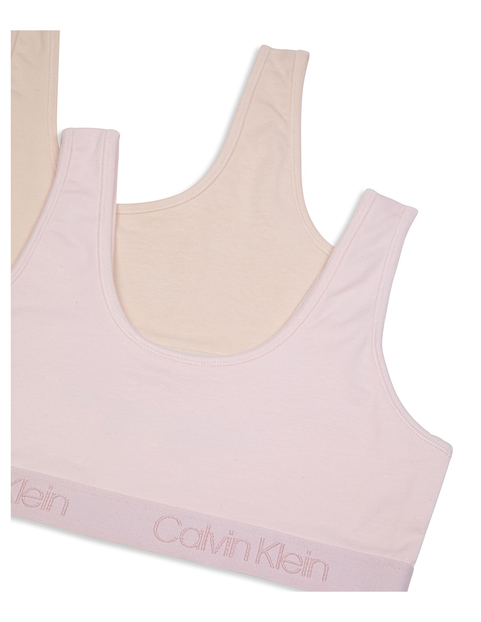 Set de corpiño Calvin Klein de algodón para niña