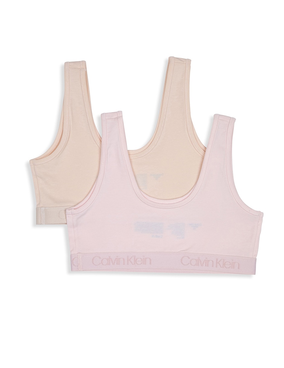 Set de corpiño Calvin Klein de algodón para niña