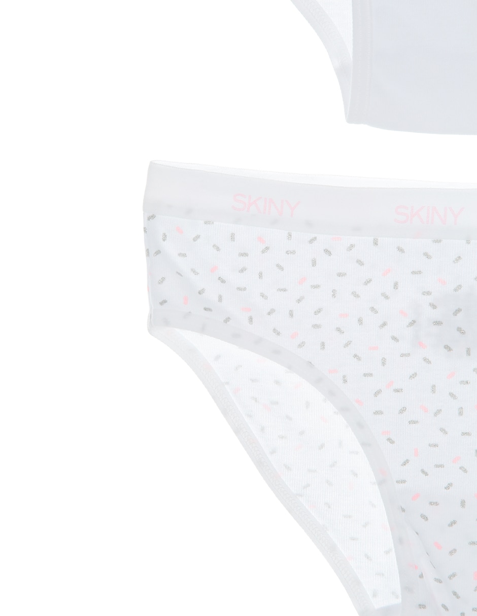 Set panty algodón para niña 3