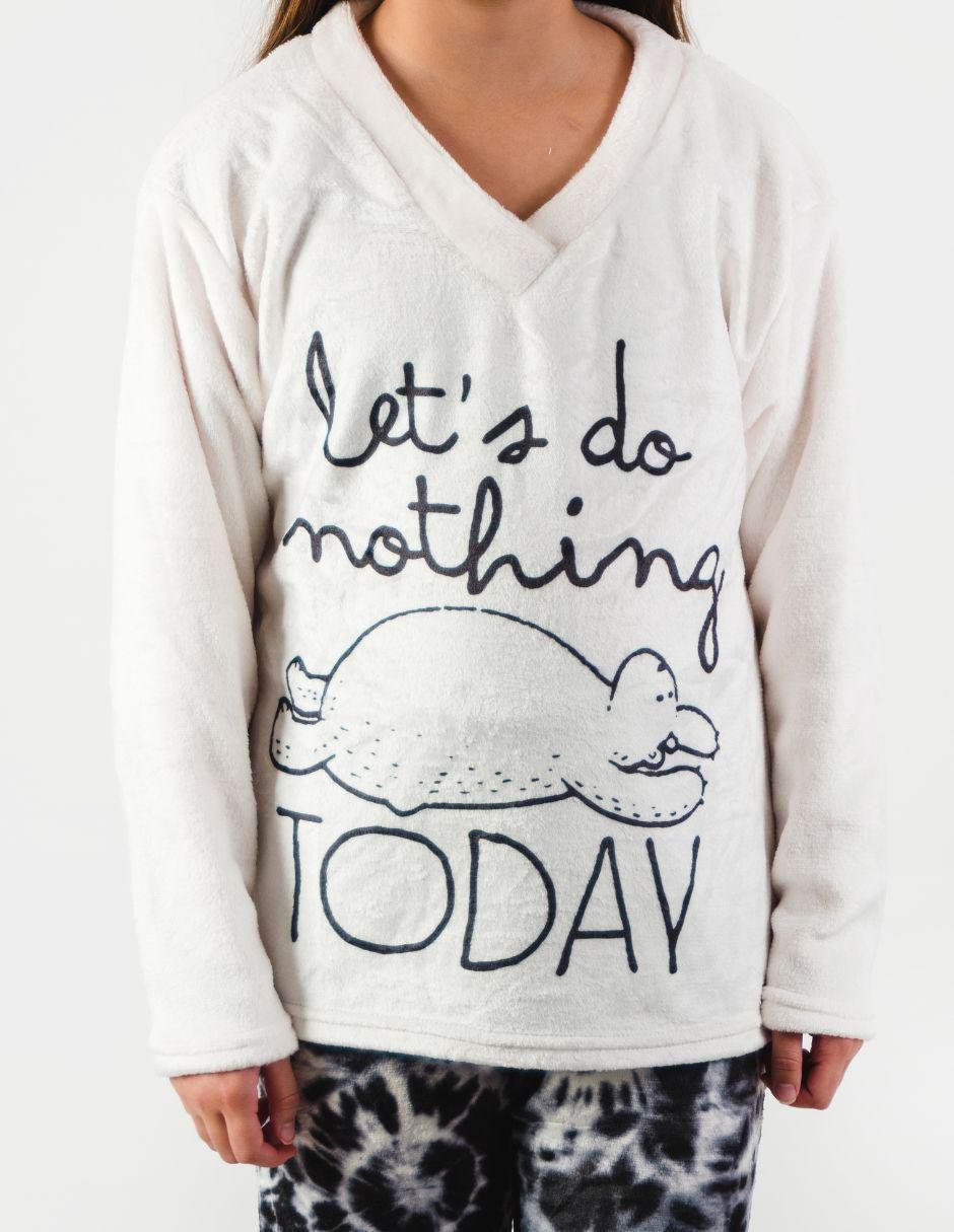Conjunto pijama Let´S Do Nothing para niña