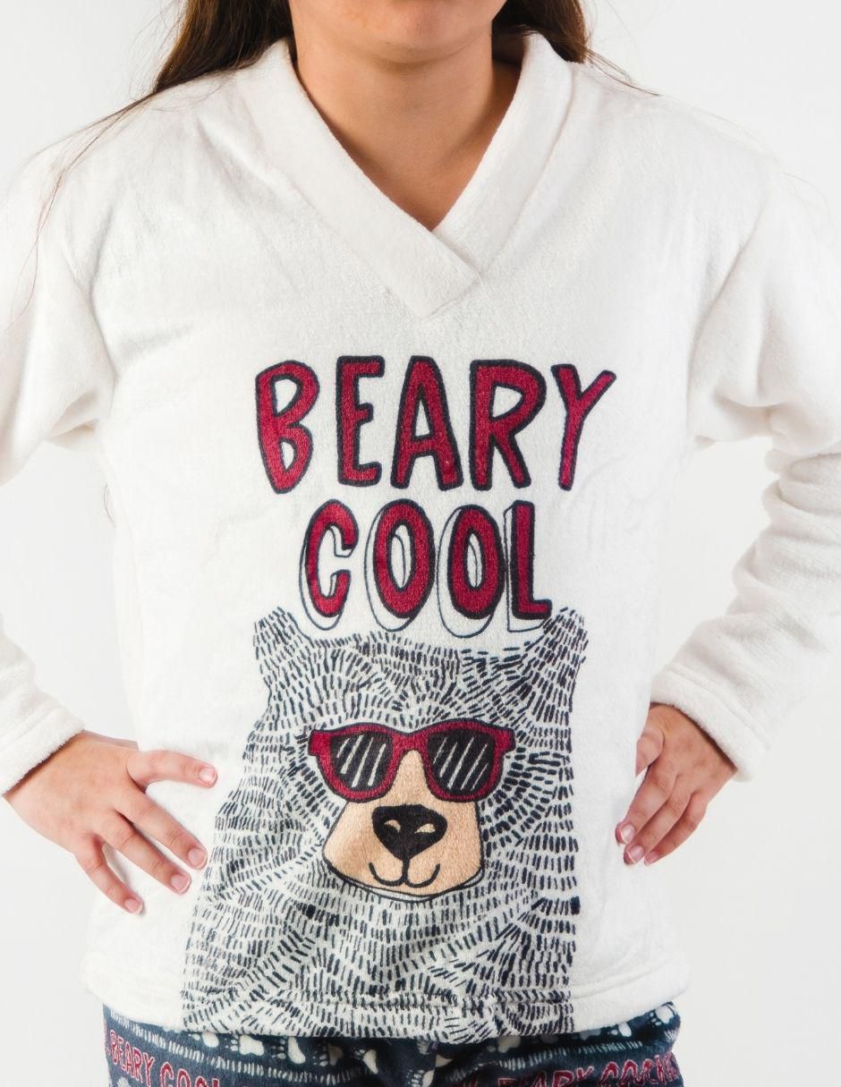 Conjunto pijama Oso Cool para niña