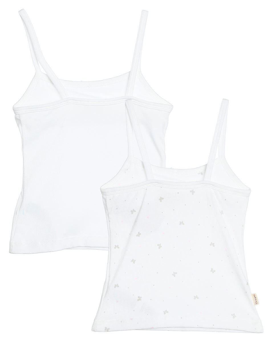 Set camiseta cuello redondo para niña 2