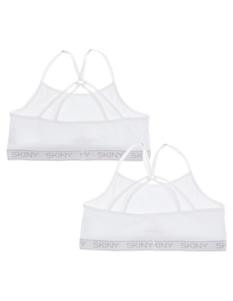 Set corpiño Skiny de algodón para niña