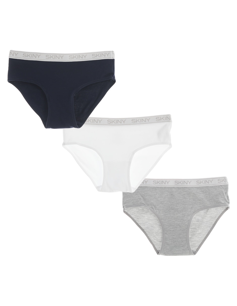 Set calzón de algodón para niña Set calzón de algodón para niña