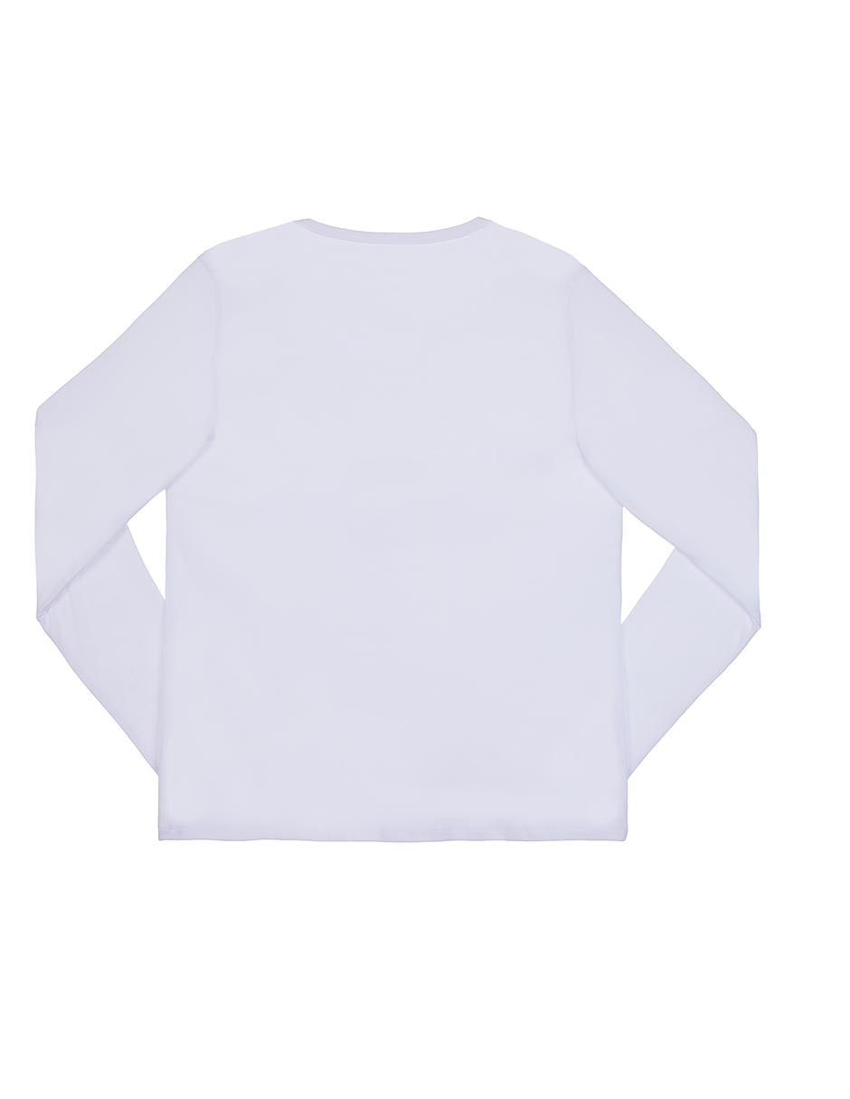 Camiseta cuello redondo Skiny para niña