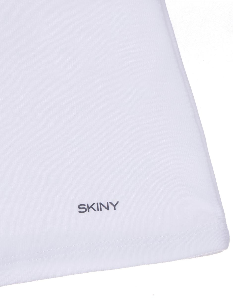 Camiseta cuello redondo Skiny para niña