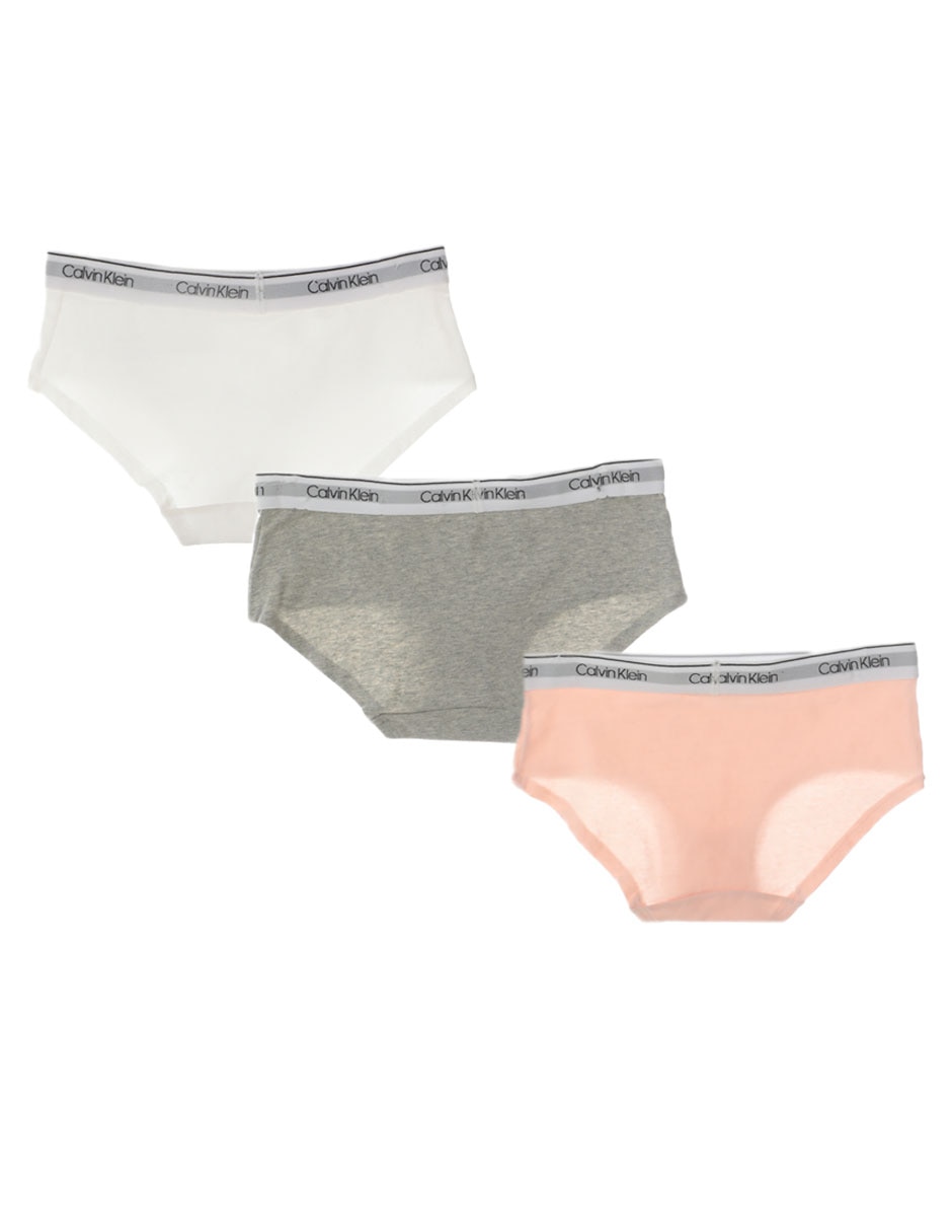 Set calzón Calvin Klein de algodón para niña 3