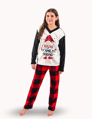 Conjunto pijama Family Squad En Navidad infantil Conjunto pijama Family Squad En Navidad infantil