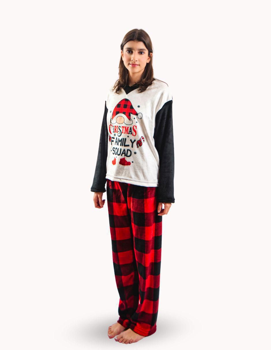 Conjunto pijama Family Squad En Navidad infantil 2