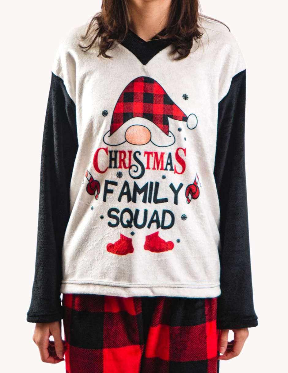 Conjunto pijama Family Squad En Navidad infantil