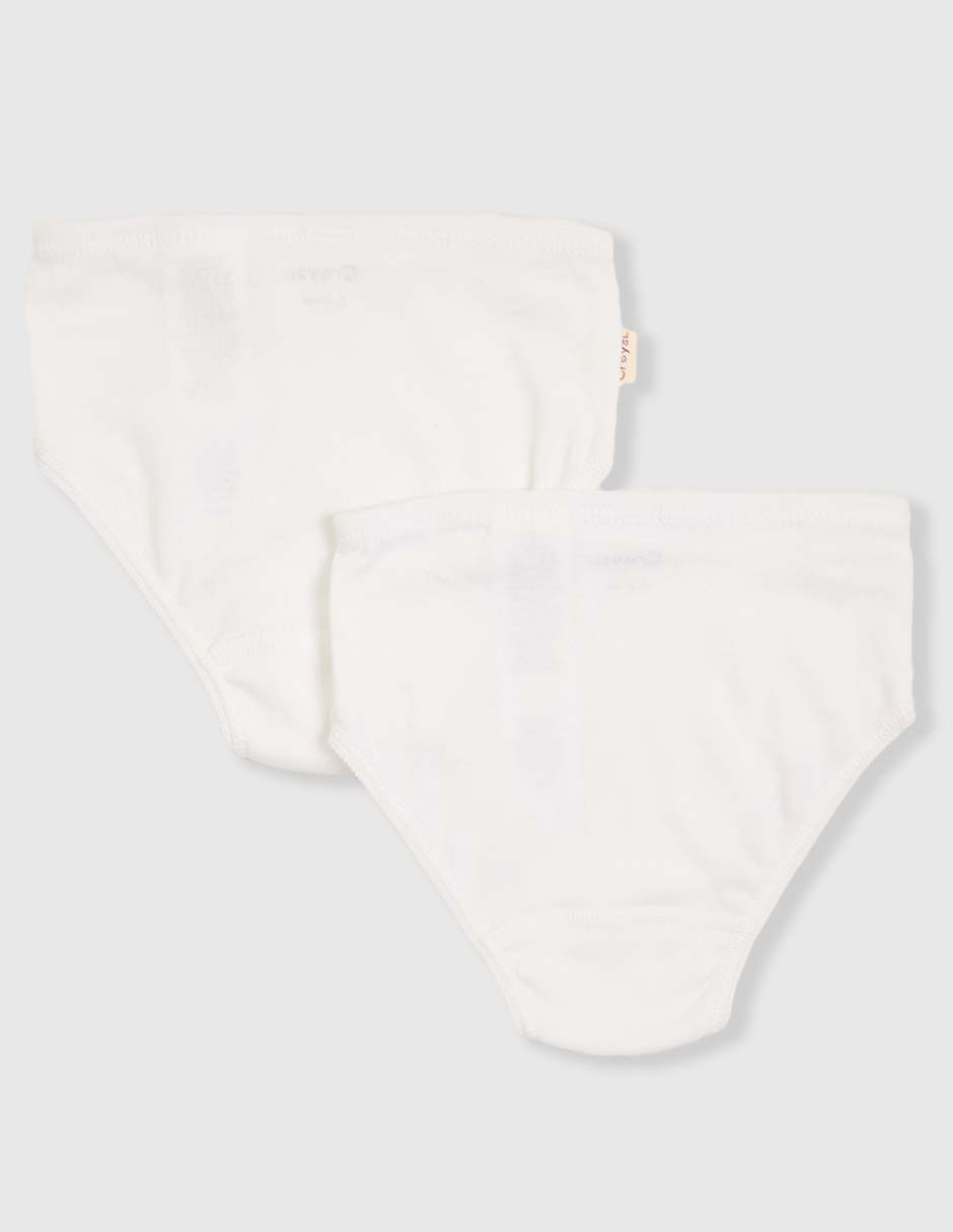 Set calzón Baby de algodón para niña 2