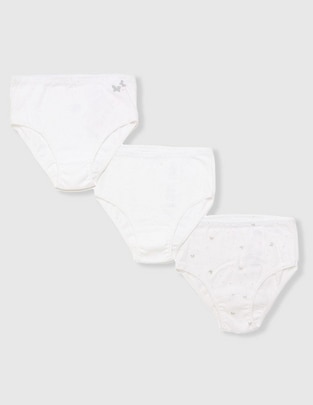 Set calzón Baby de algodón para niña Set calzón Baby de algodón para niña