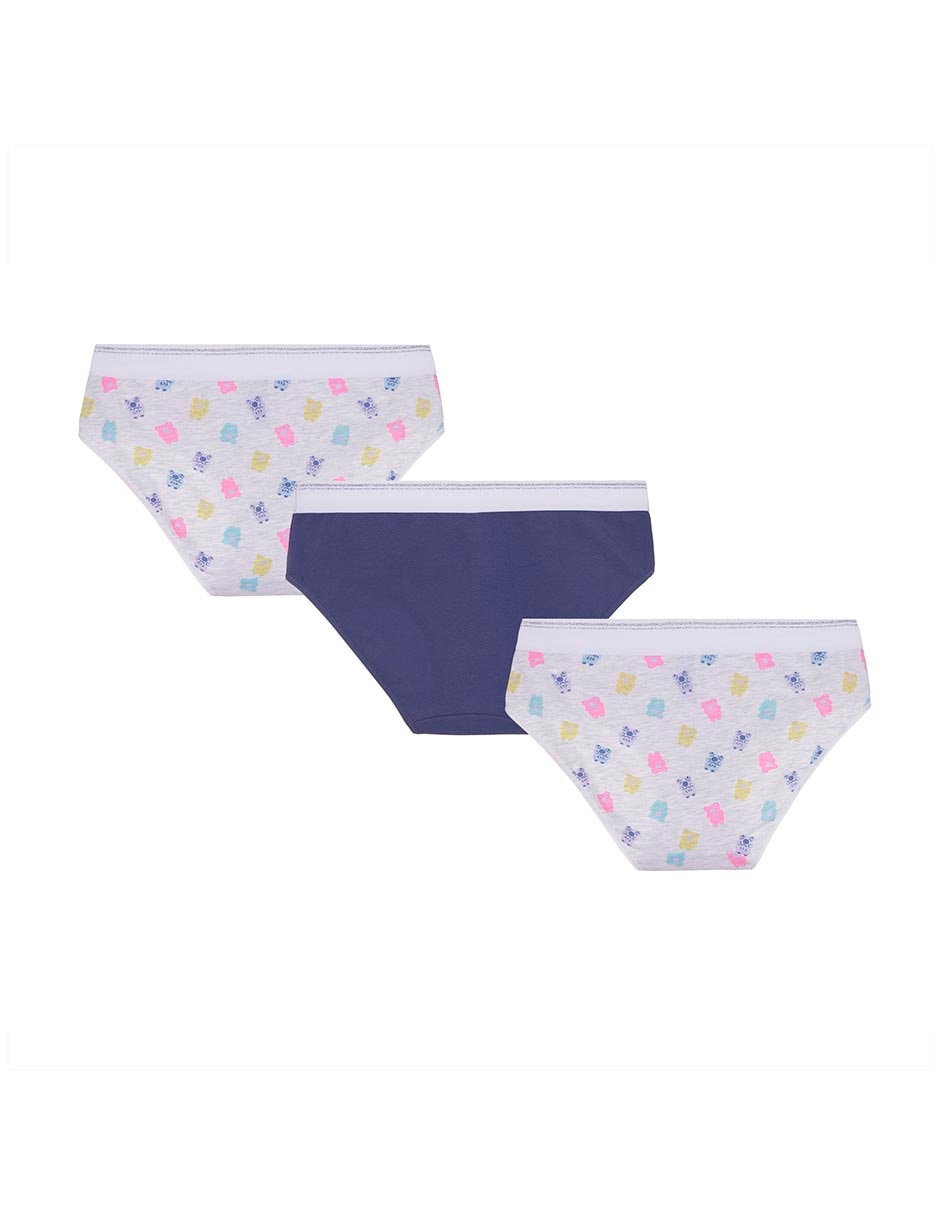 Set calzón Skiny de algodón para niña