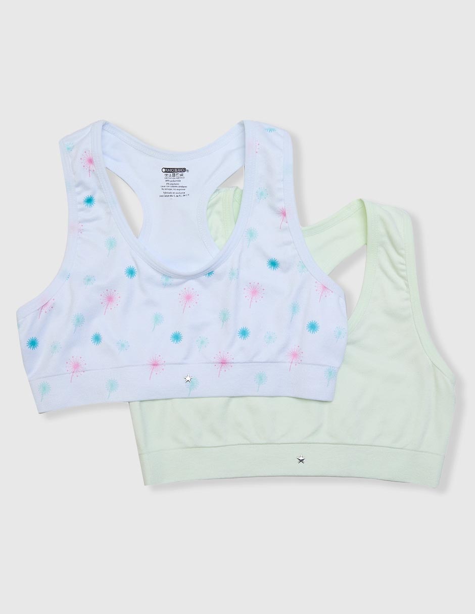 Set top Punto Blanco para niña