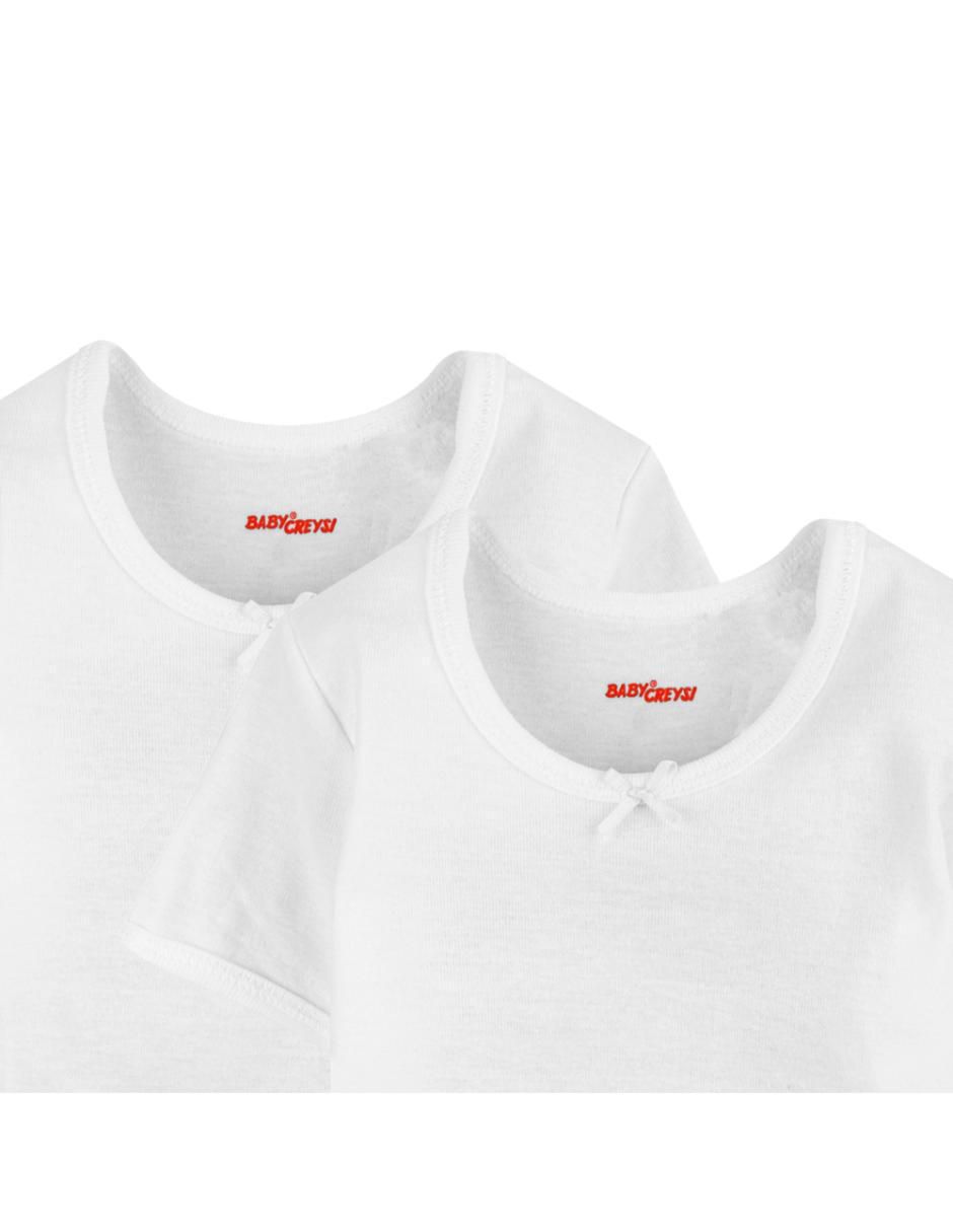 Set camiseta cuello redondo Básicos para niña 2