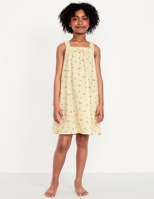 Camisón de algodón para niña