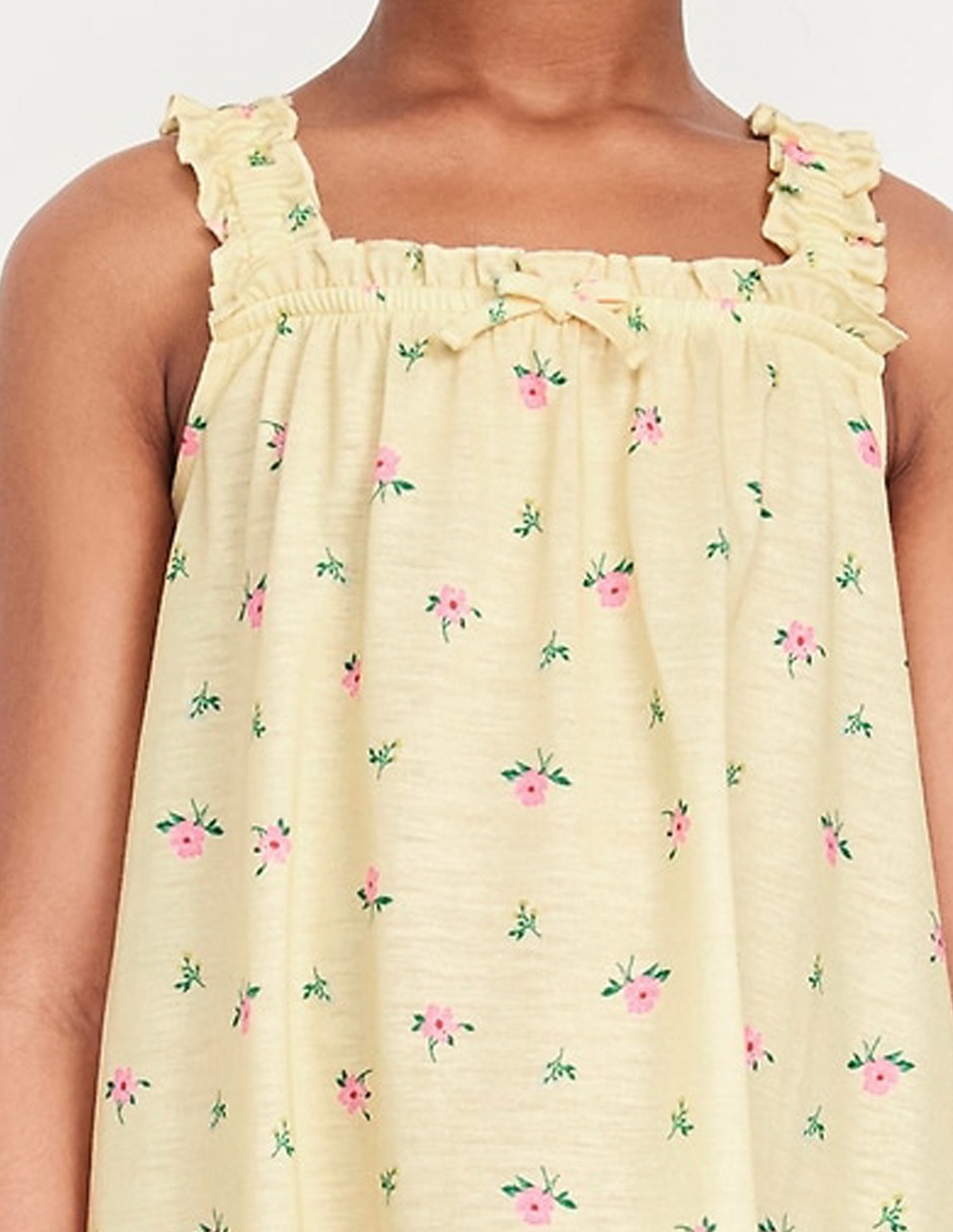Camisón de algodón para niña