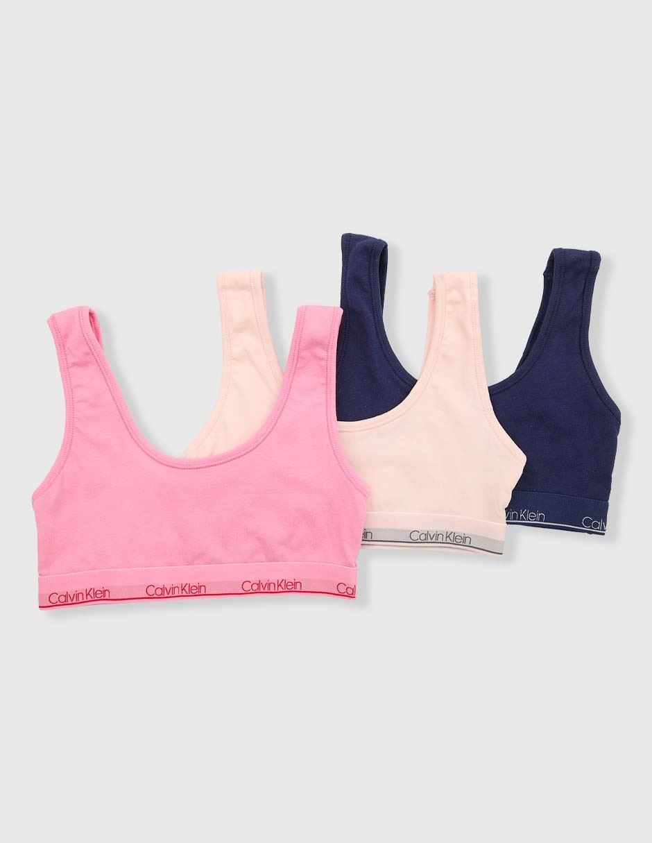 Set top Calvin Klein de algodón para niña