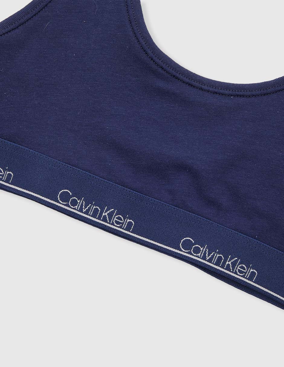 Set top Calvin Klein de algodón para niña
