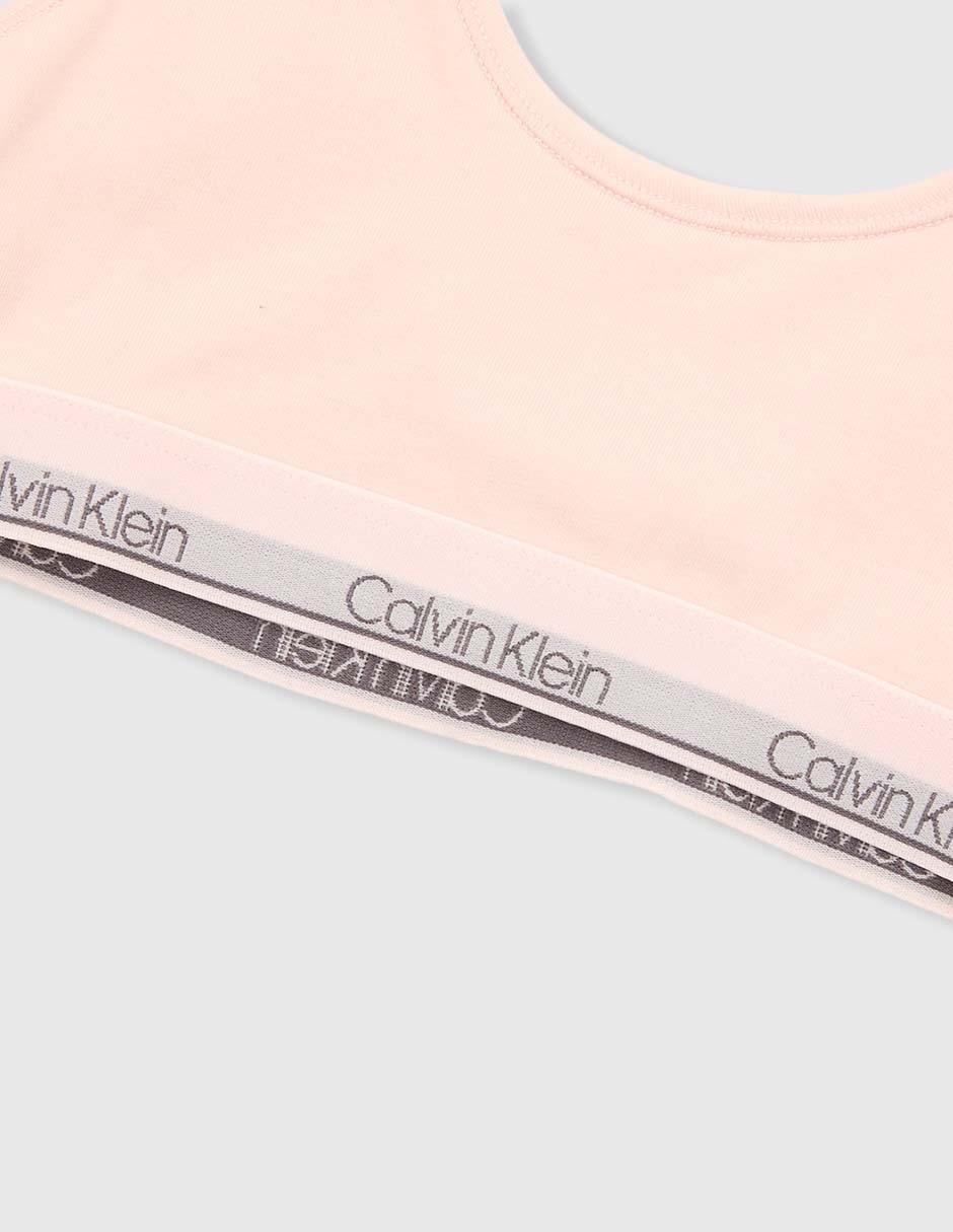 Set top Calvin Klein de algodón para niña