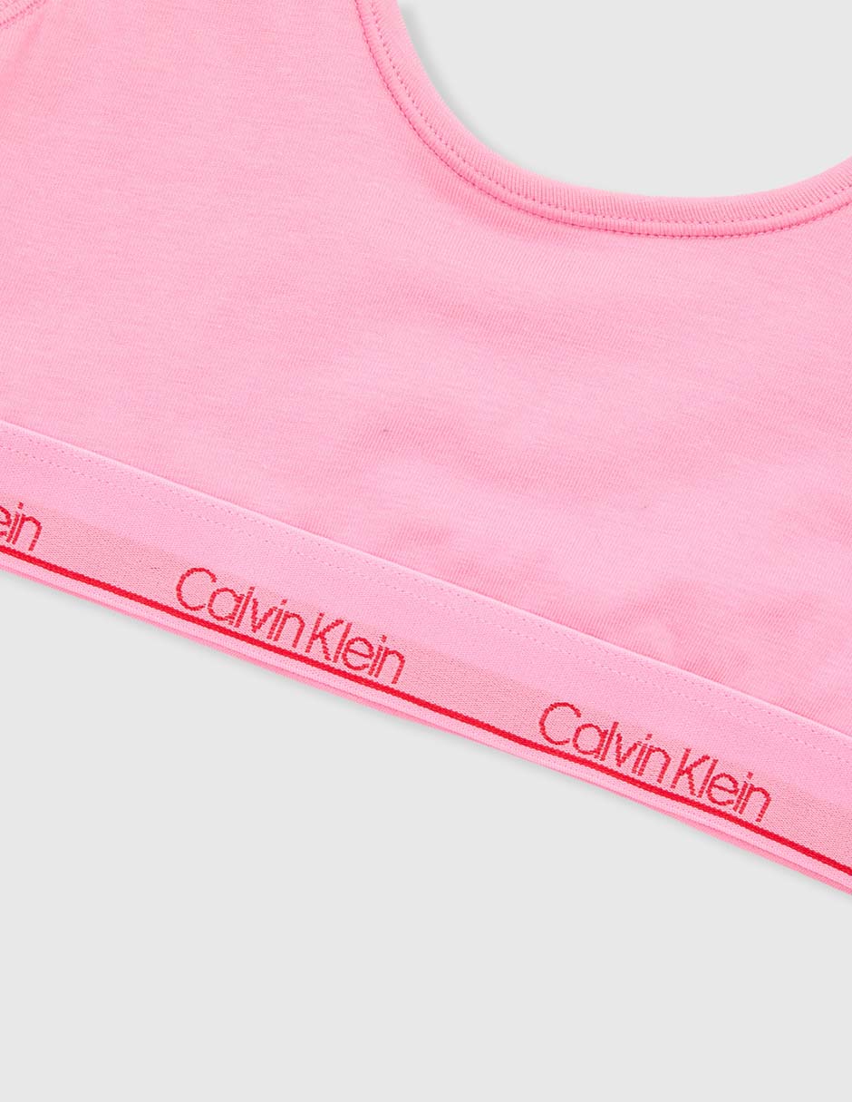 Set top Calvin Klein de algodón para niña