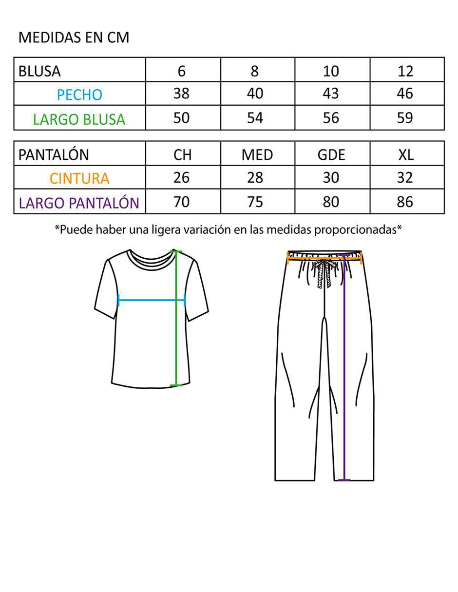 Conjunto pijama Whispers osos y luna para niña