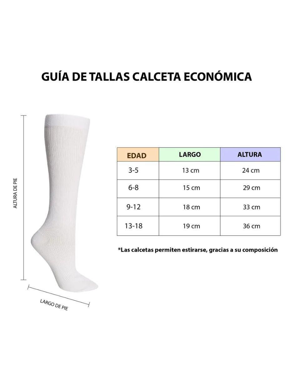 Set calceta de algodón para niña 6 pares 7
