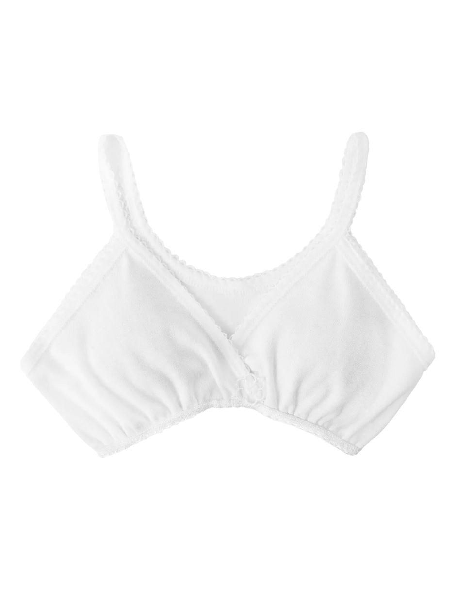 Set corpiño de algodón para niña
