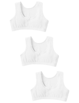 Set corpiño de algodón para niña Set corpiño de algodón para niña