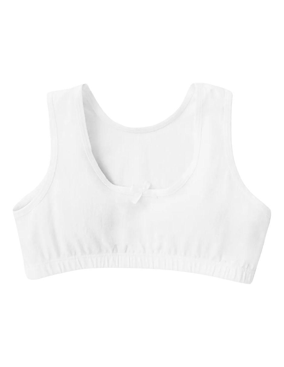 Set corpiño de algodón para niña