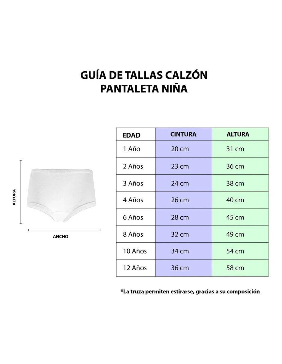 Set calzón de algodón para niña 6
