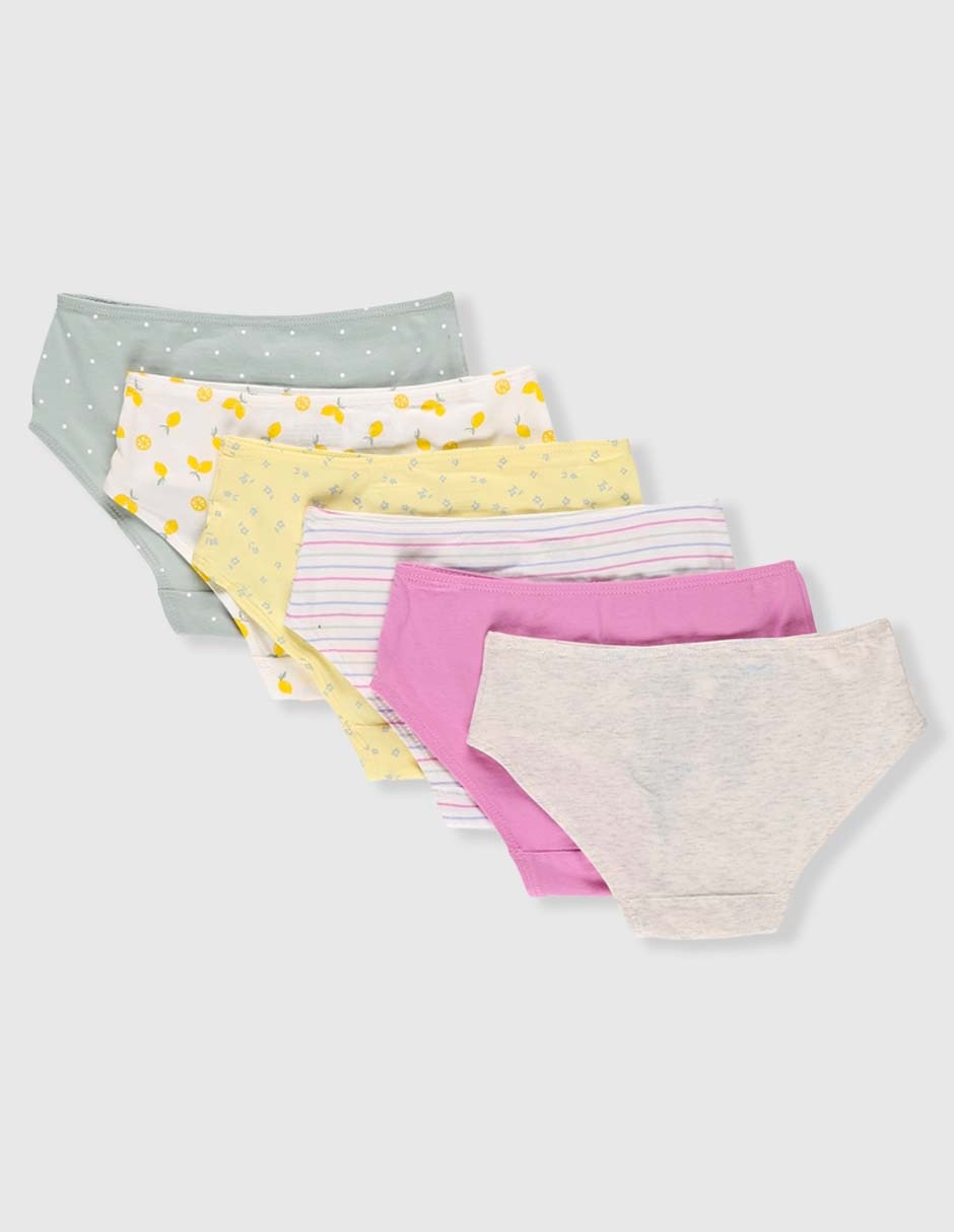 Set calzón de algodón para niña 7