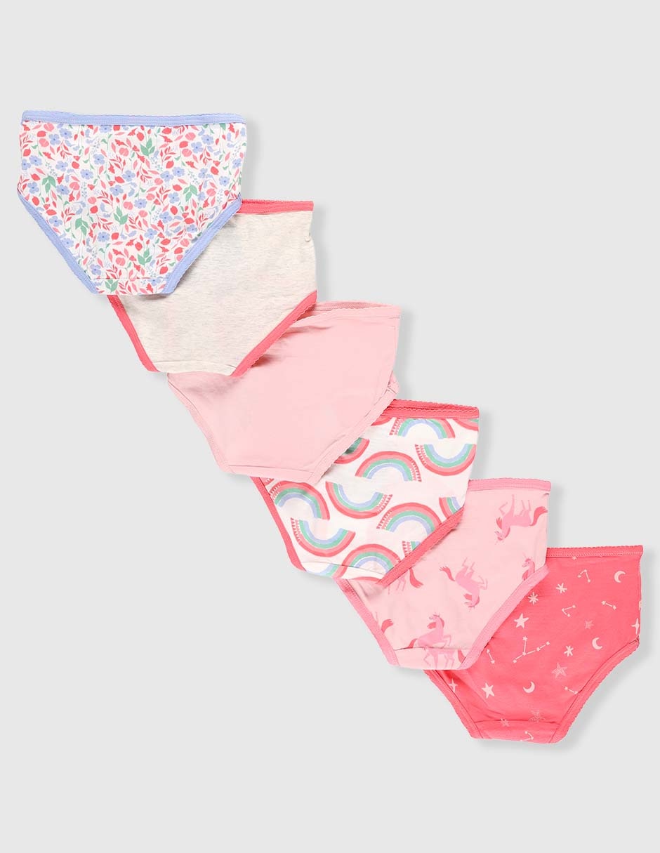 Set calzón de algodón para niña 6