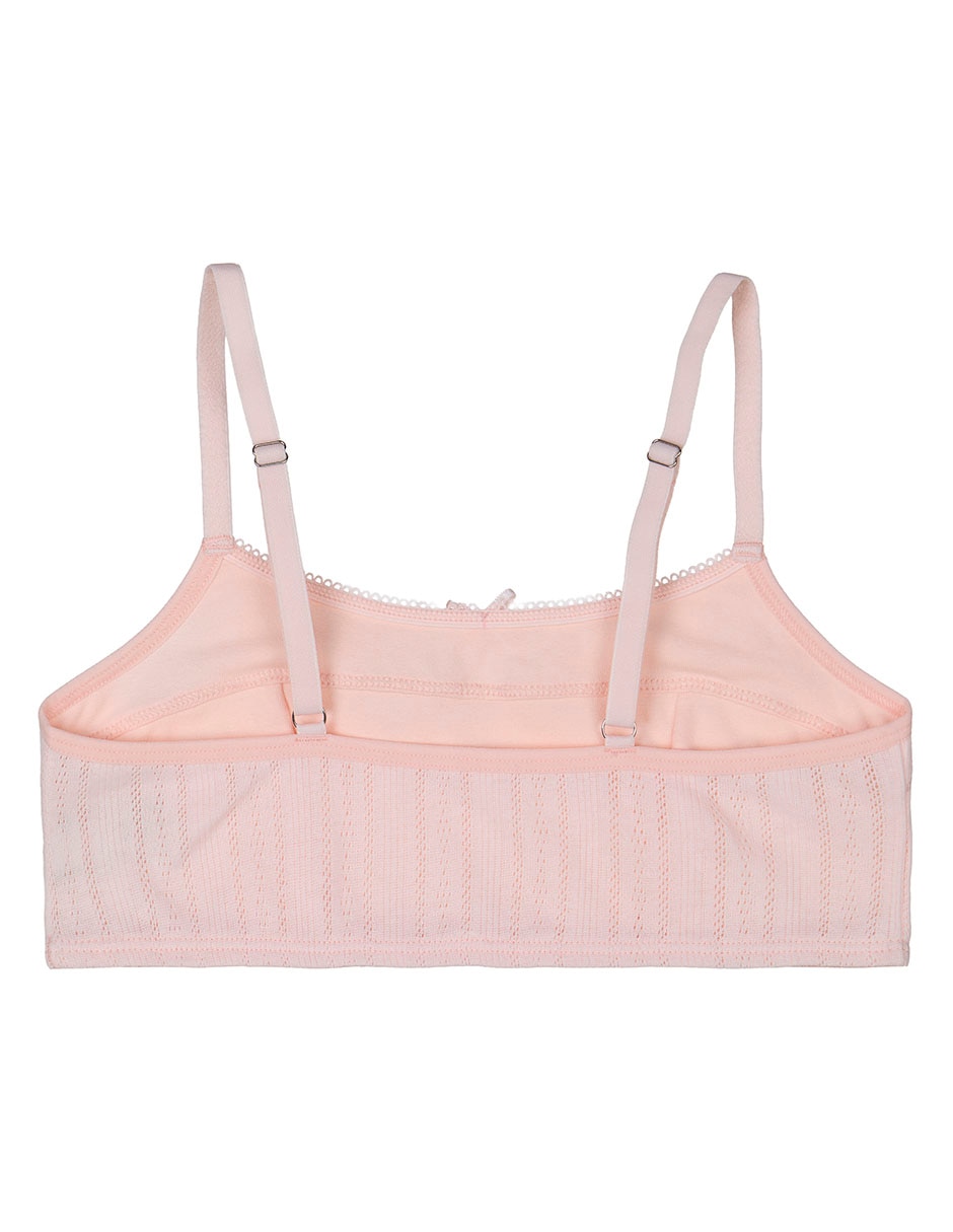 Top Pointelle Essentials de poliéster para niña 3