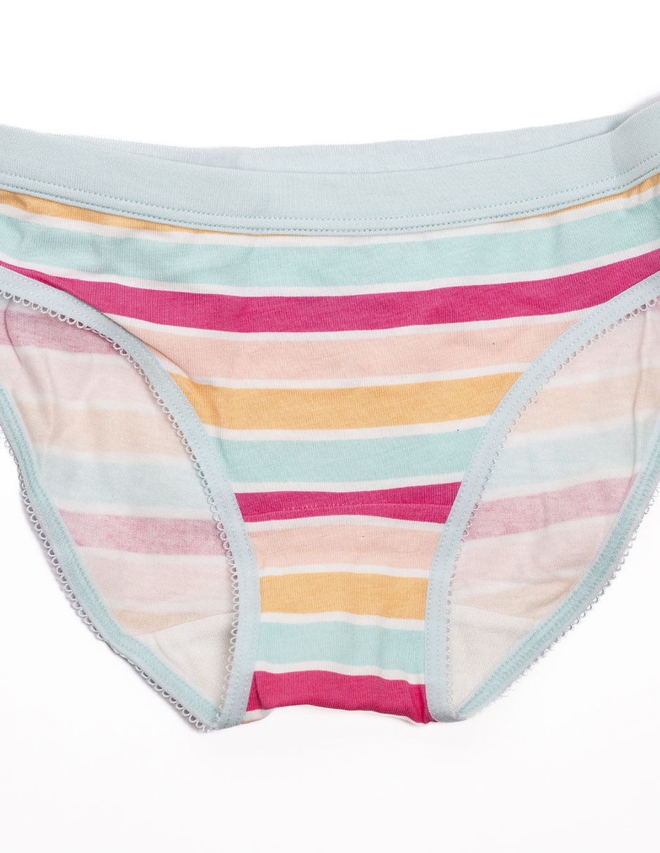 Set bikini de algodón para niña 4