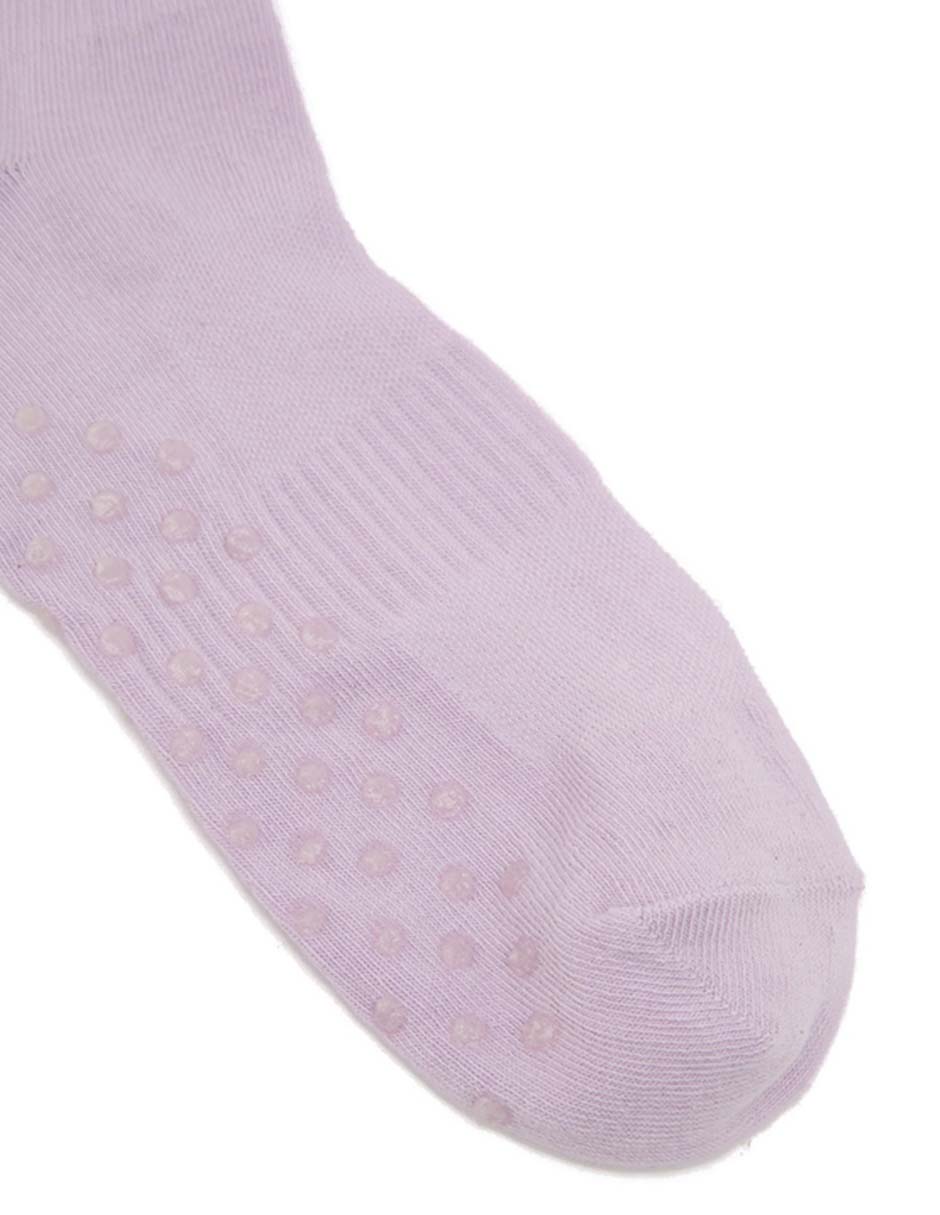 Set calceta antiderrapante de algodón para niña 3 pares
