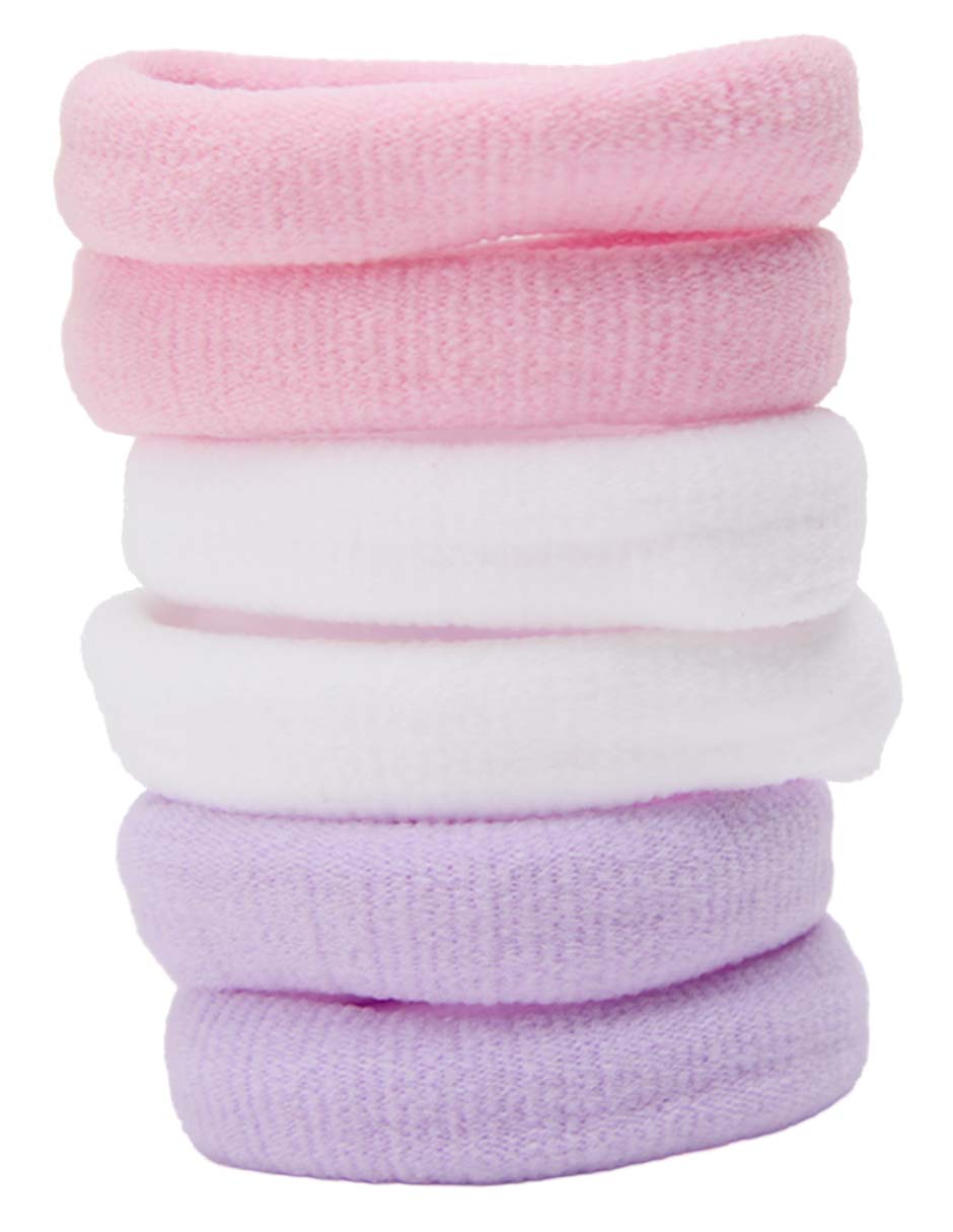 Set calceta antiderrapante de algodón para niña 3 pares 7