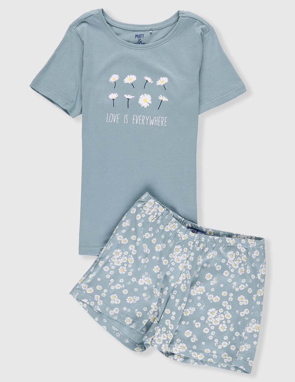 conjunto de pijama Matt and Megan para niña