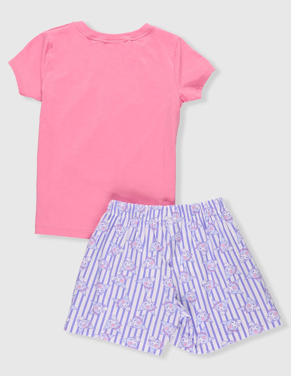 Conjunto pijama Hello Kitty Kuromi Smile para niña