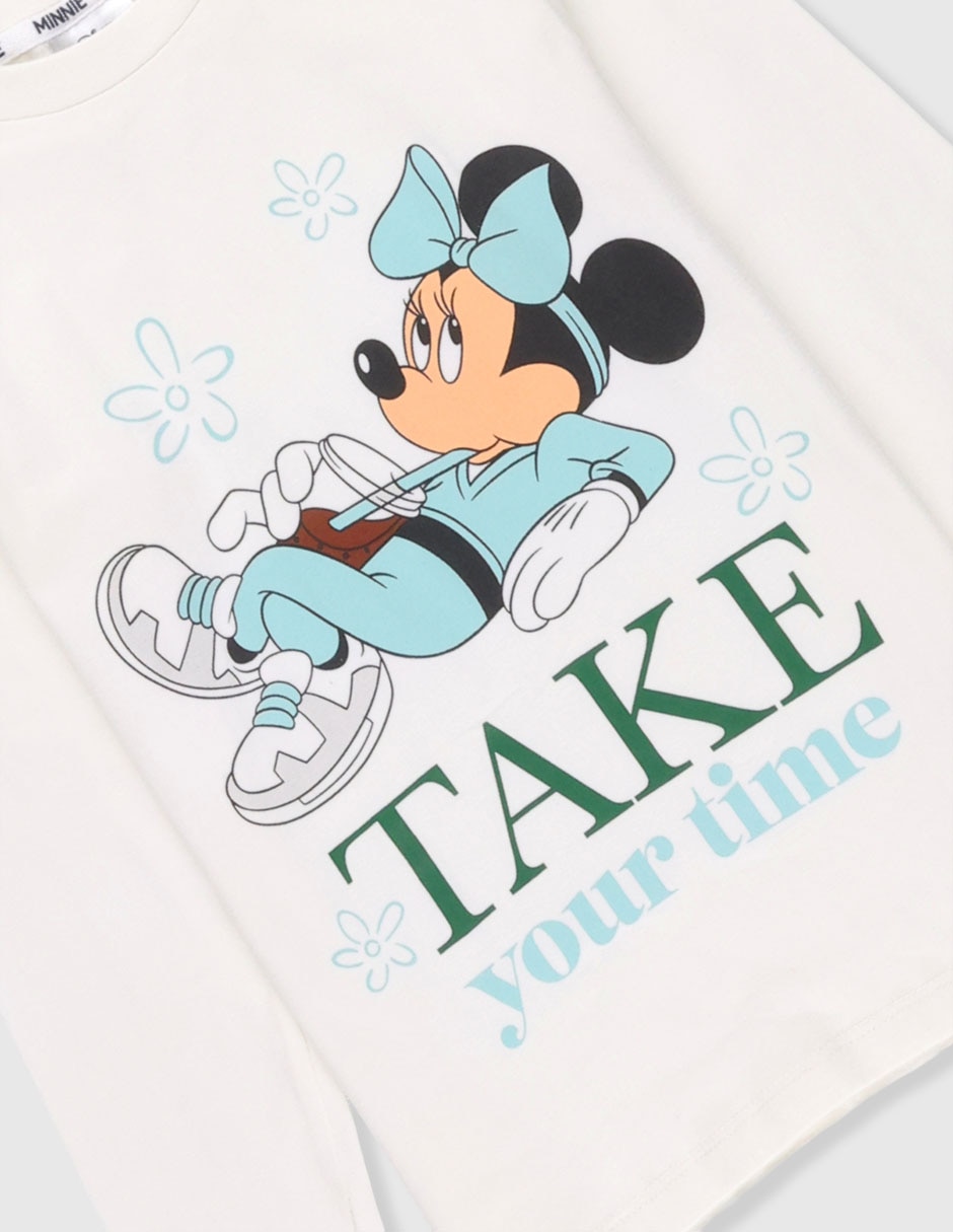 Set pijama Disney Time Minnie para niña