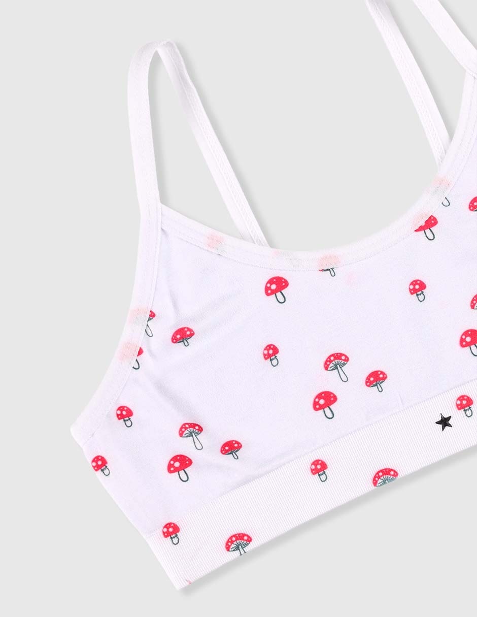 Set top Punto Blanco para niña